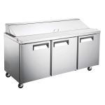 Drago 72″ Mega Top Sandwich Prep Table Drago 72″ Mega Top Sandwich Prep Table